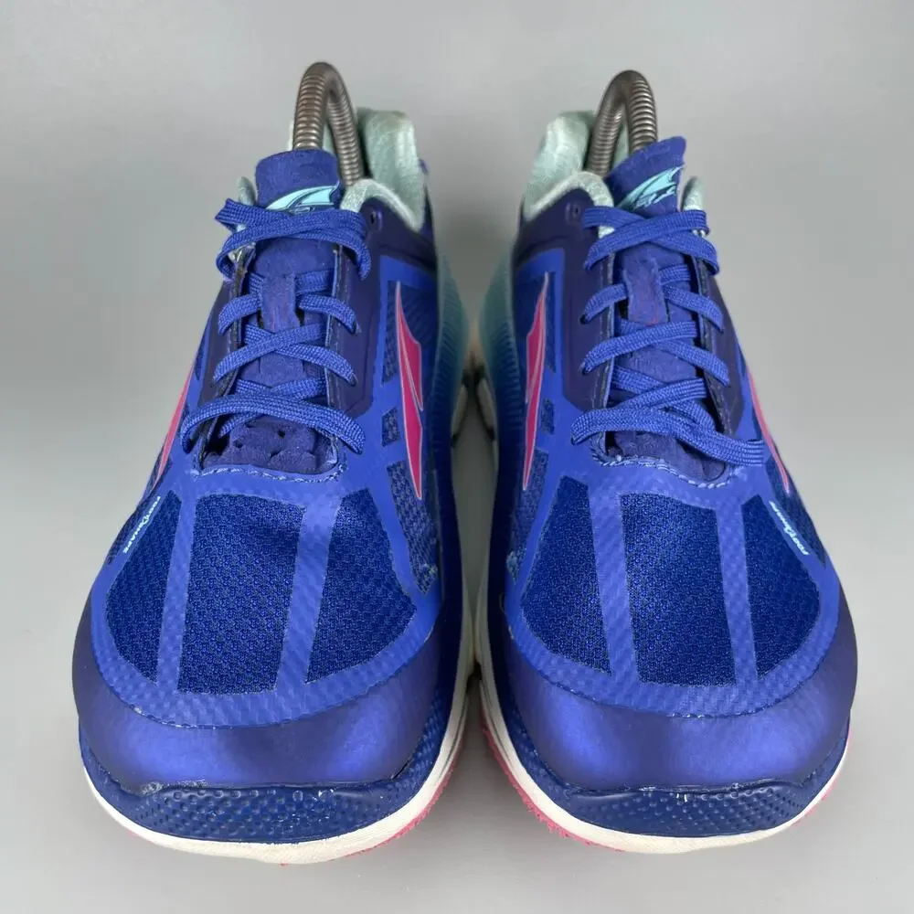 Altra Duo Women's 7 Blue Pink Running Sneakers Lace Up Low Top Shoes Casual GUC